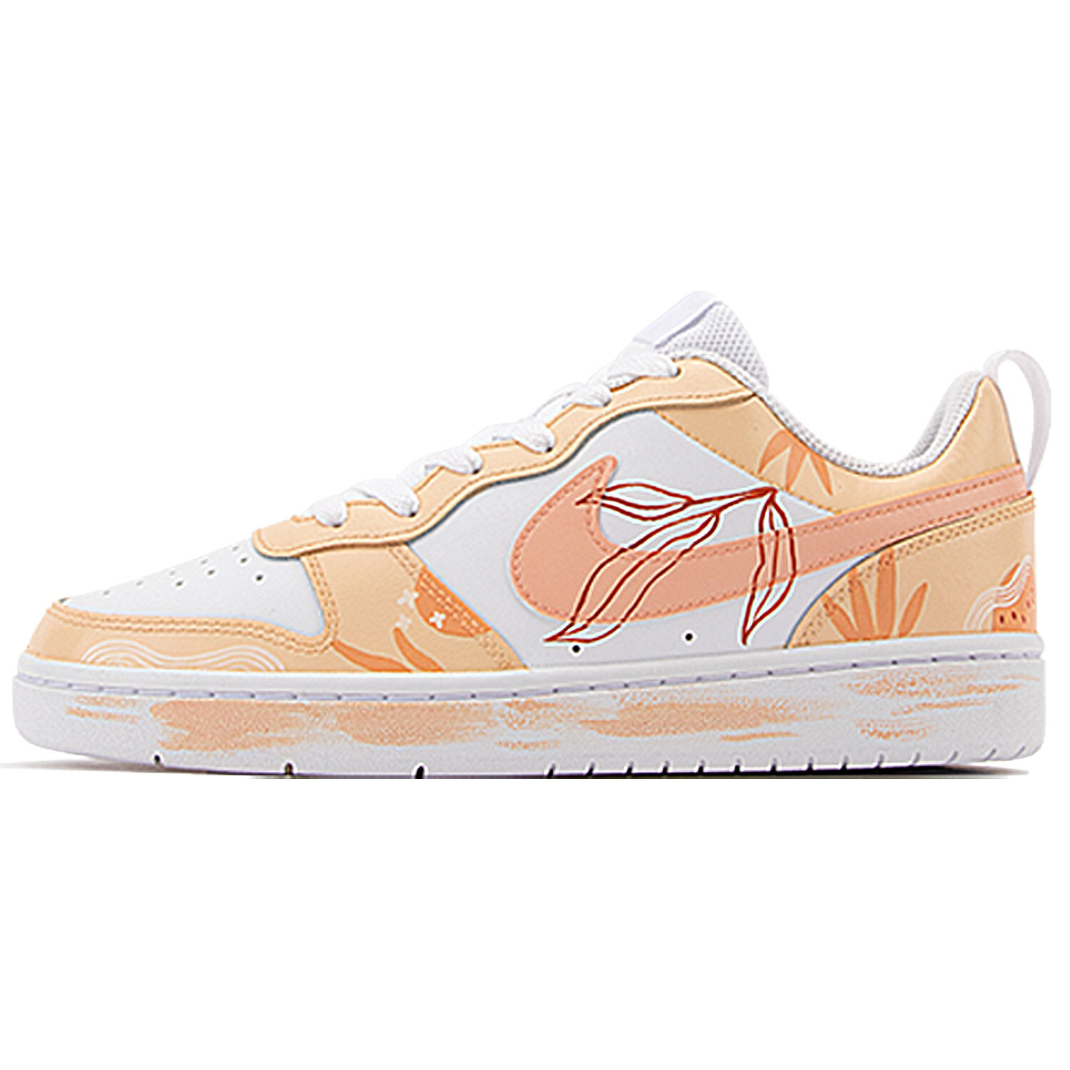 Кроссовки Nike Court Borough Skateboarding Shoes Women's Low-top Yellow/White, цвет White/Varsity Maize
Кроссовки Nike Court Borough Skateboarding Shoes Women's Low-top Yellow/White, цвет White/Varsity Maize