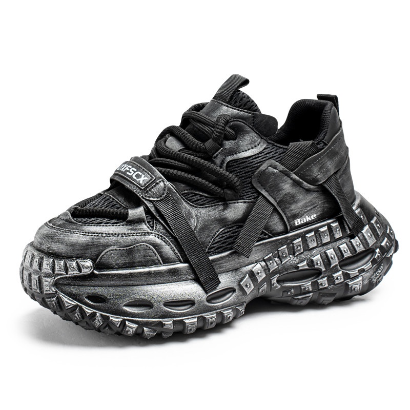 BAKE Амортизирующие кроссовки мужские с защитой от истирания низкие массивные серо-красные, цвет Gray Red
BAKE Амортизирующие кроссовки мужские с защитой от истирания низкие массивные серо-красные, цвет Gray Red