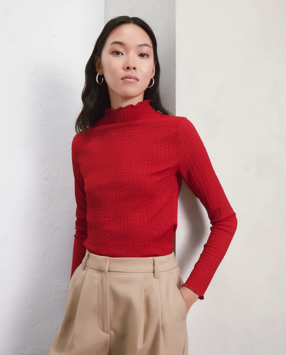 Женская футболка с воротником Perkins с длинными рукавами Easy Wear, цвет 600 Rojo
Женская футболка с воротником Perkins с длинными рукавами Easy Wear, цвет 600 Rojo