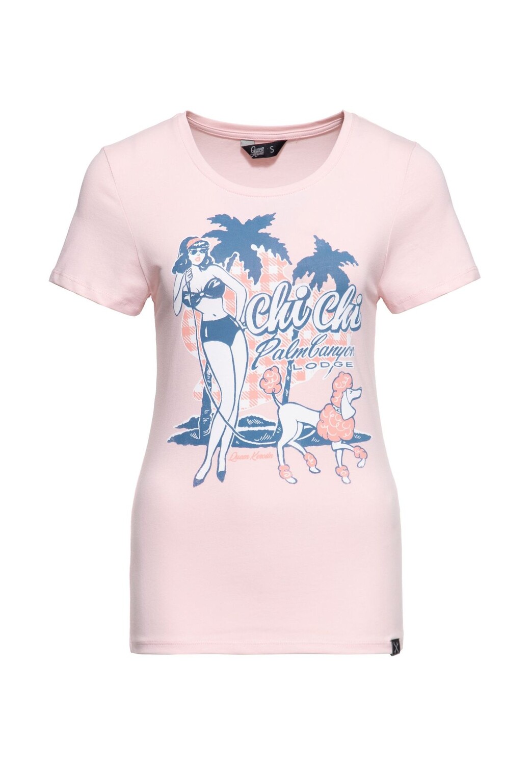 Рубашка с принтом и винтажным принтом спереди Chi Chi Beach Poodle Queen Kerosin, розовый
Рубашка с принтом и винтажным принтом спереди Chi Chi Beach Poodle Queen Kerosin, розовый