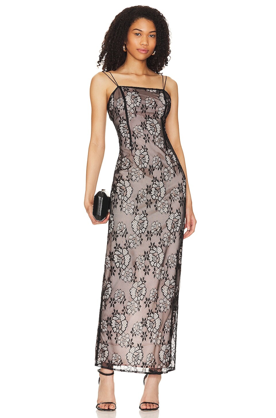 Платье MORE TO COME Kenji Gown, черный
Платье MORE TO COME Kenji Gown, черный