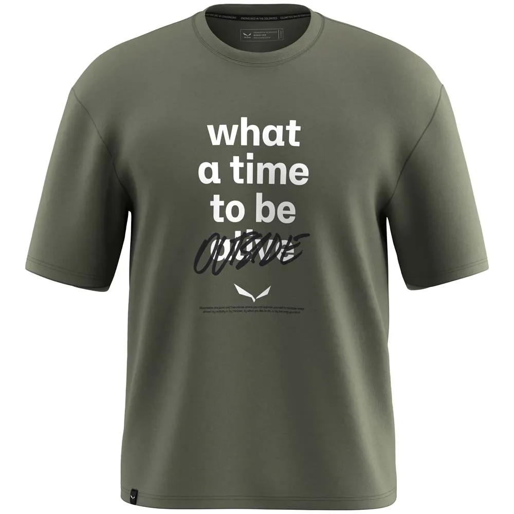 Футболка с коротким рукавом Salewa Eagle Outside Loose, зеленый
Футболка с коротким рукавом Salewa Eagle Outside Loose, зеленый