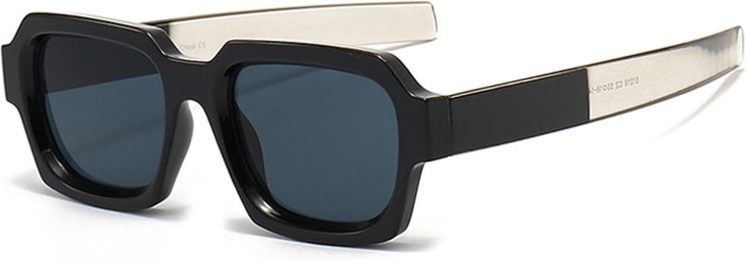 Популярные модные двухцветные панк-солнцезащитные очки для мужчин, винтажные сине-оранжевые очки, женские солнцезащитные очки с защитой от УФ-излучения UV400 VVTWSSW, Black Gray Gray
Популярные модные двухцветные панк-солнцезащитные очки для мужчин, винтажные сине-оранжевые очки, женские солнцезащитные очки с защитой от УФ-излучения UV400 VVTWSSW, Black Gray Gray