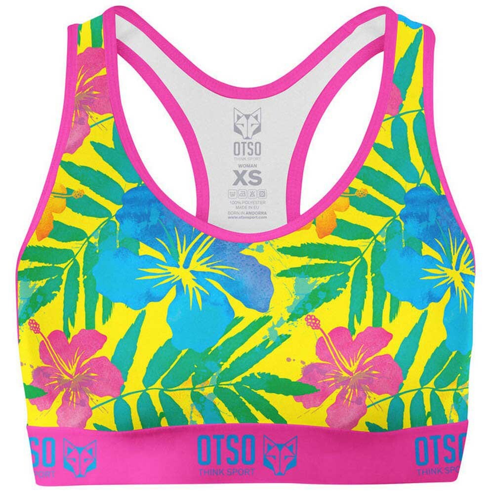 Спортивный бюстгальтер Otso, желтый
Спортивный бюстгальтер Otso, желтый
