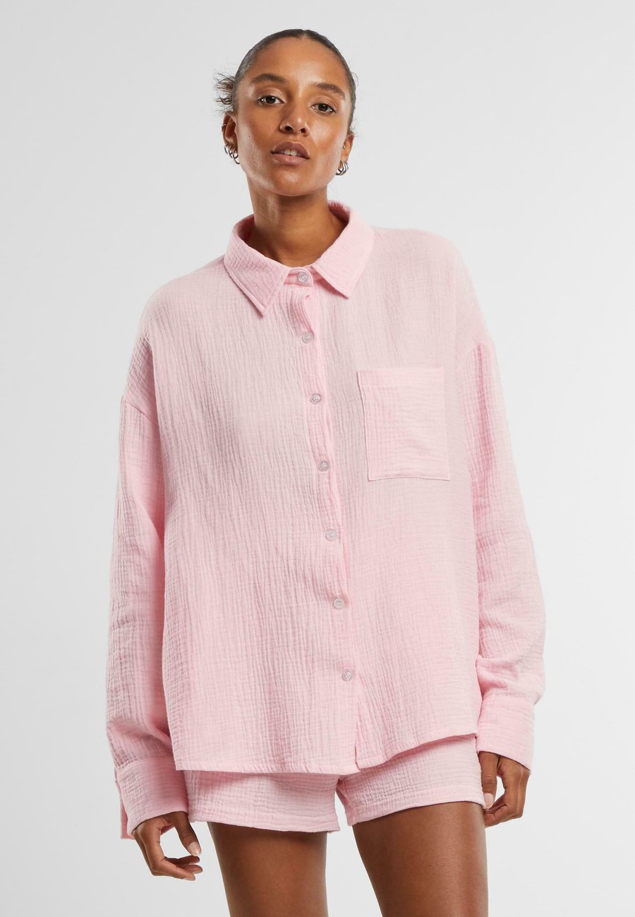 Блуза Urban Classics Button-down blouse, Blushedrose/Light Pink
Блуза Urban Classics Button-down blouse, Blushedrose/Light Pink