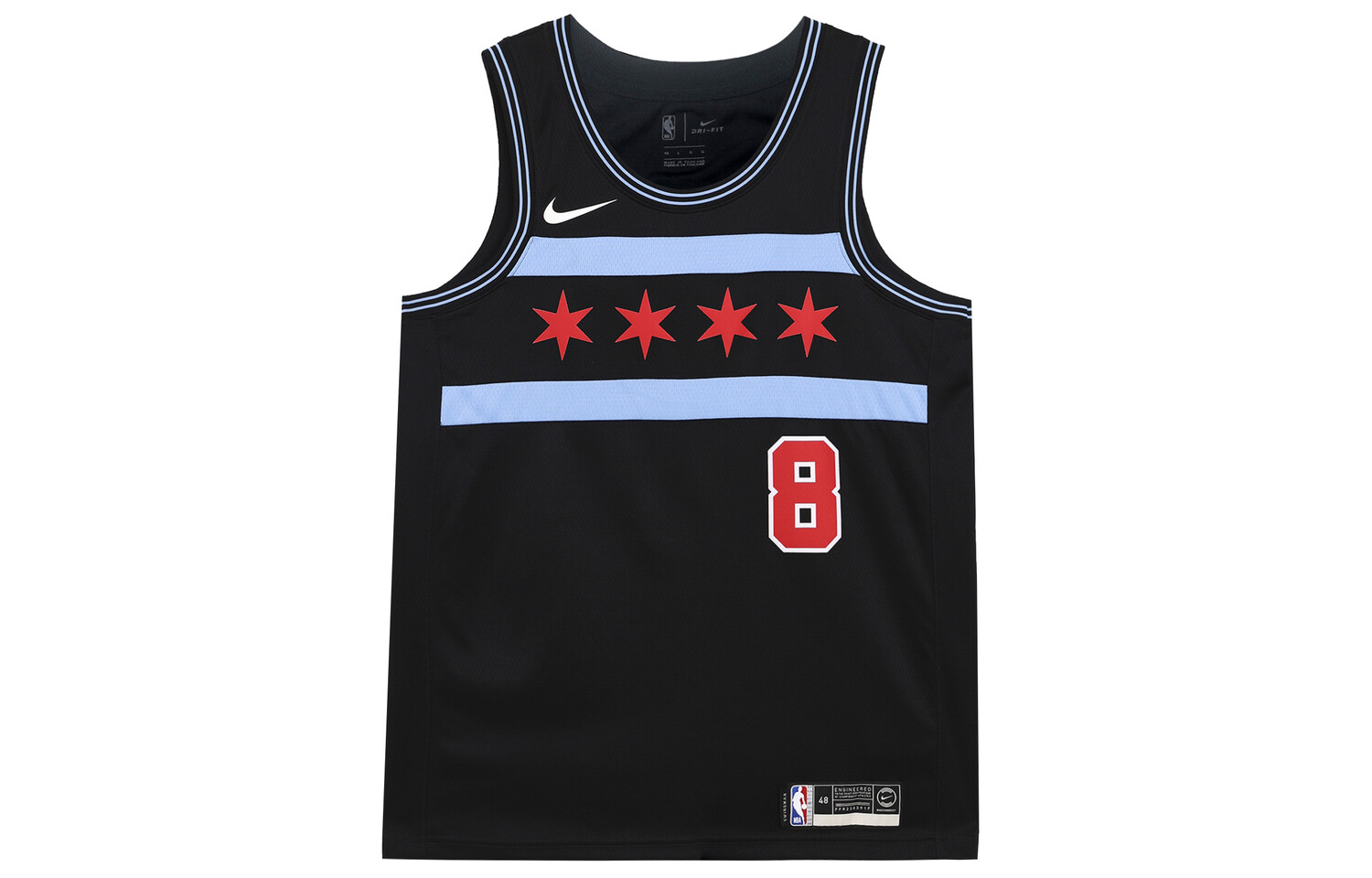 Мужское баскетбольное джерси Nike, цвет Black
Мужское баскетбольное джерси Nike, цвет Black