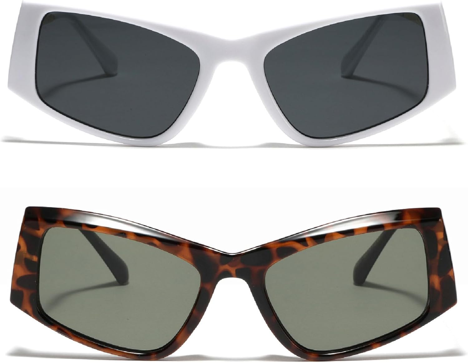 Большие солнцезащитные очки «кошачий глаз» для женщин, модные винтажные милые очки «кошачий глаз», металлические солнцезащитные очки для женщин с защитой от УФ-излучения mincl, 2pcs-whtie&leopard
Большие солнцезащитные очки «кошачий глаз» для женщин, модные винтажные милые очки «кошачий глаз», металлические солнцезащитные очки для женщин с защитой от УФ-излучения mincl, 2pcs-whtie&leopard