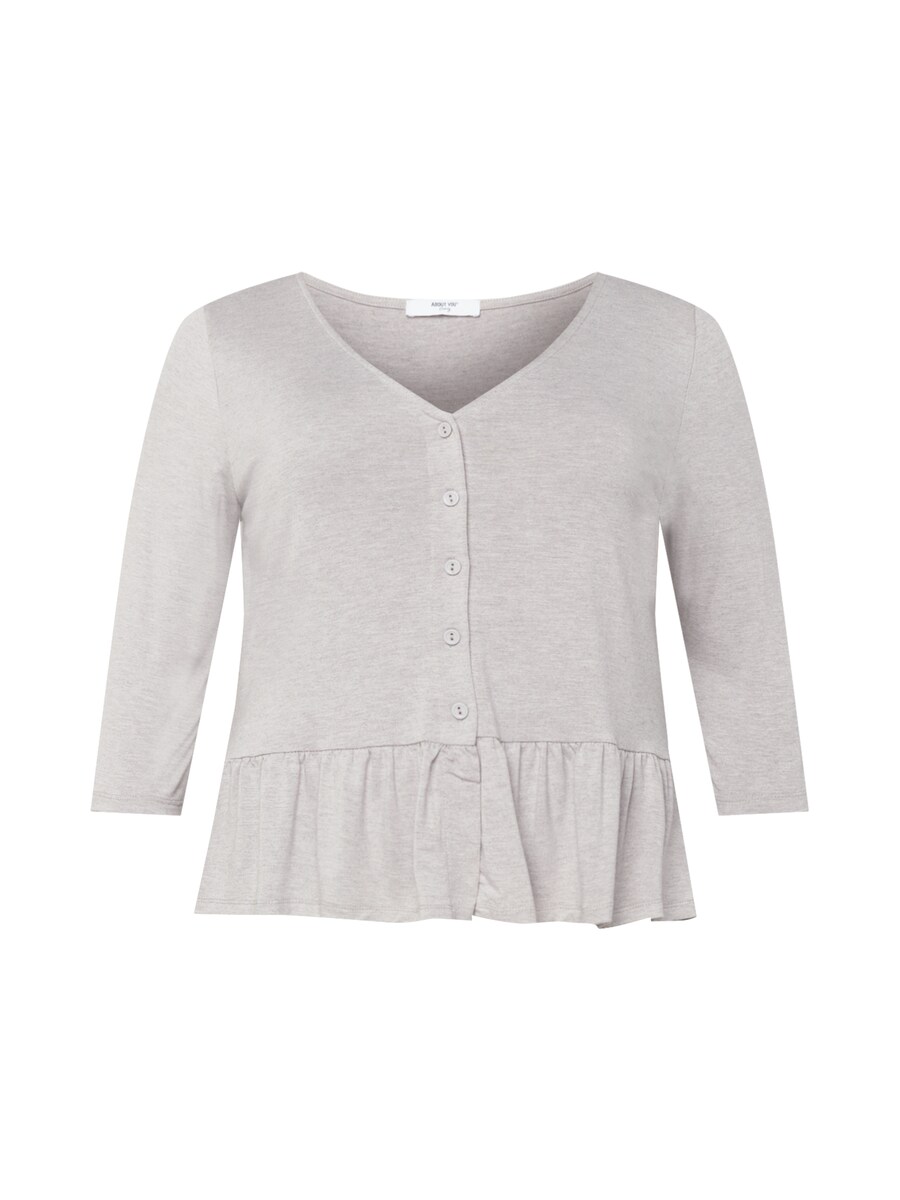 Рубашка ABOUT YOU Curvy Ivana, пятнистый серый
Рубашка ABOUT YOU Curvy Ivana, пятнистый серый