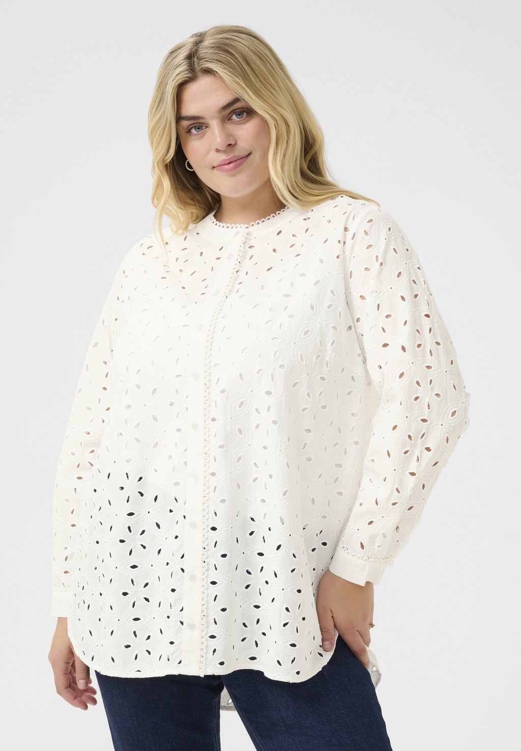 Блуза SALINA Kaffe Curve, кремовый
Блуза SALINA Kaffe Curve, кремовый