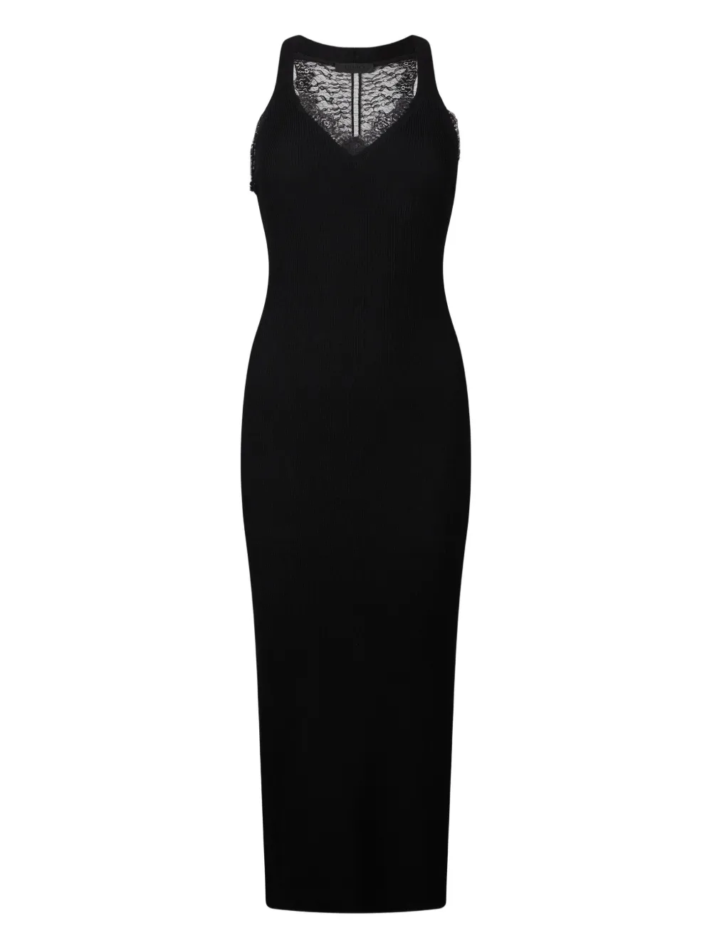 Платье миди из трикотажа в рубчик с кружевными вставками LIU JO, черный
Платье миди из трикотажа в рубчик с кружевными вставками LIU JO, черный