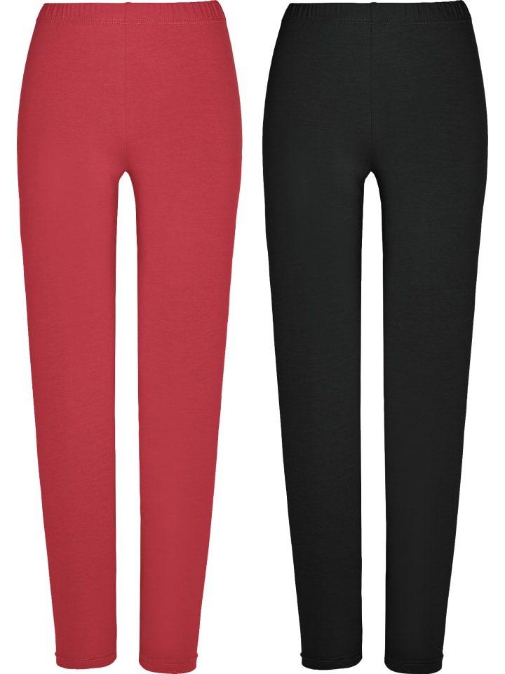 Леггинсы из одинарного джерси, длинные, упаковка из 2 пар, красного/черного цвета Erwin Müller
Леггинсы из одинарного джерси, длинные, упаковка из 2 пар, красного/черного цвета Erwin Müller