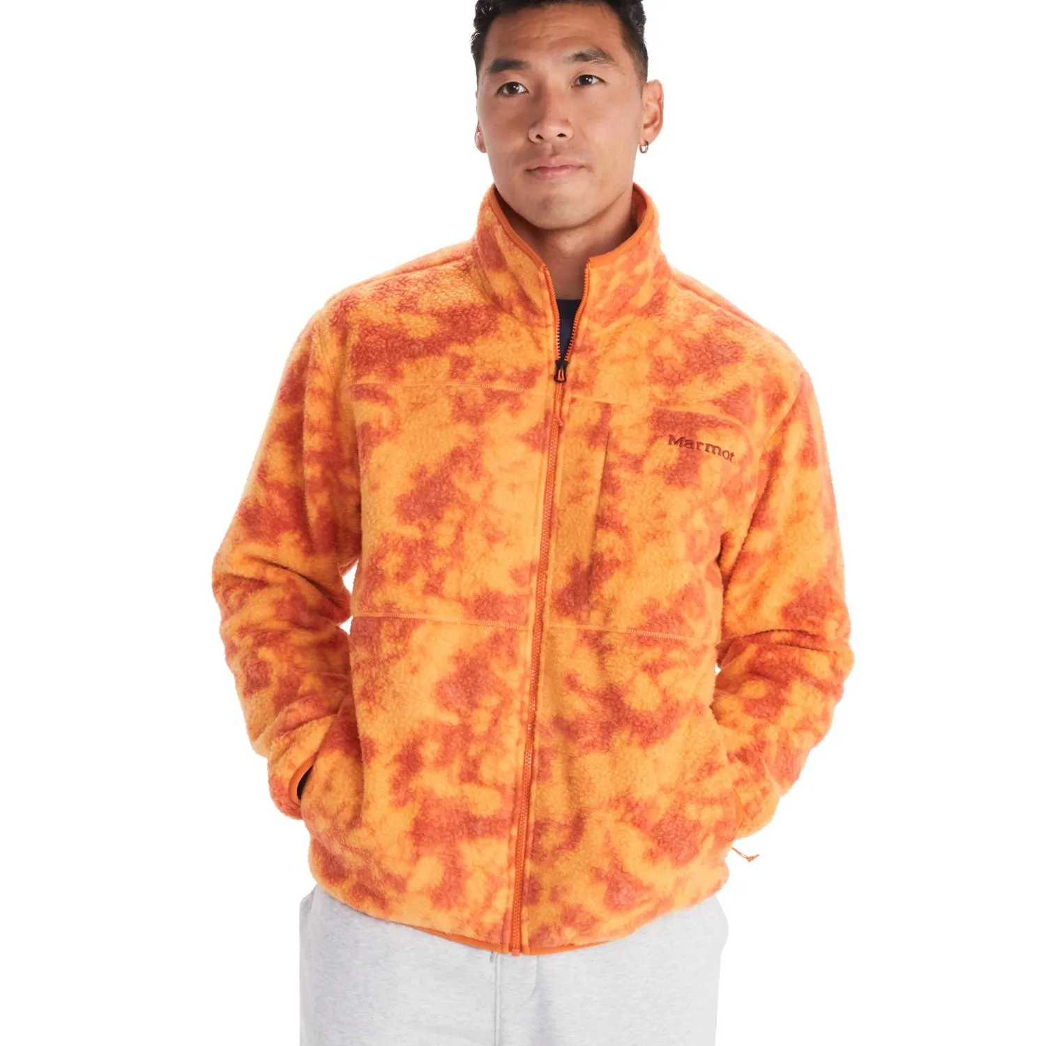 Мужская флисовая куртка Aros с принтом Marmot, Tangelo Ice Dye
Мужская флисовая куртка Aros с принтом Marmot, Tangelo Ice Dye