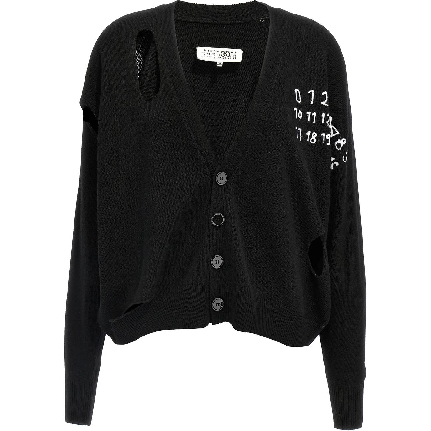 Футболка с принтом логотипа MM6 Maison Margiela, черная
Футболка с принтом логотипа MM6 Maison Margiela, черная