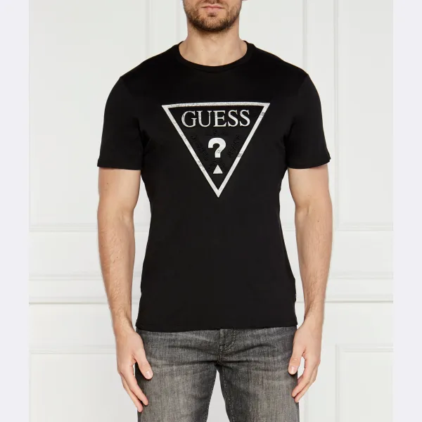 Облегающая футболка Guess, черный
Облегающая футболка Guess, черный
