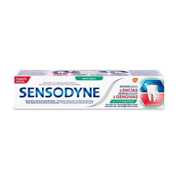 Чувствительность и десны 75 мл Sensodyne
Чувствительность и десны 75 мл Sensodyne
