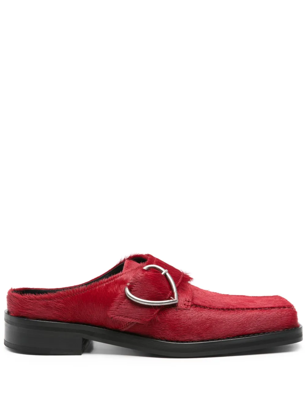 Лоферы с квадратным носком Martine Rose, красный
Лоферы с квадратным носком Martine Rose, красный