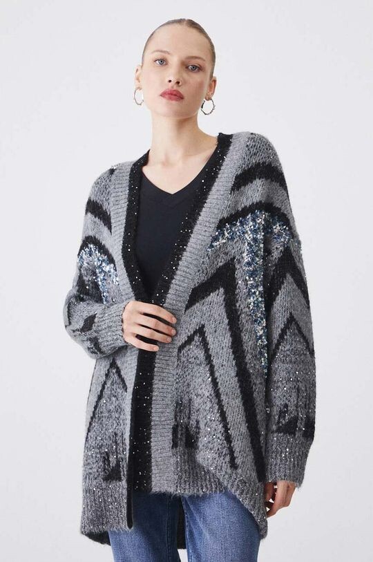 Кардиган из смесовой шерсти Medicine, мультиколор
Кардиган из смесовой шерсти Medicine, мультиколор