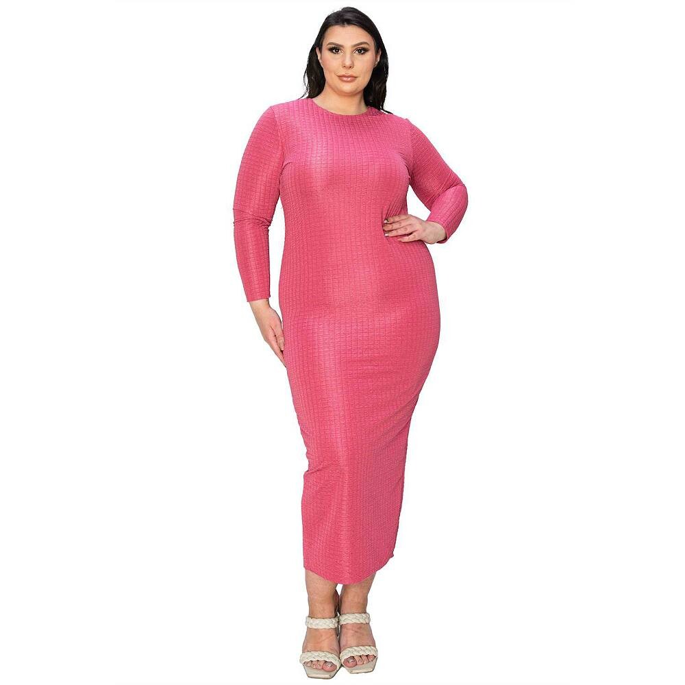 Текстурированное облегающее платье Kylo больших размеров L I V D, цвет Rose
Текстурированное облегающее платье Kylo больших размеров L I V D, цвет Rose