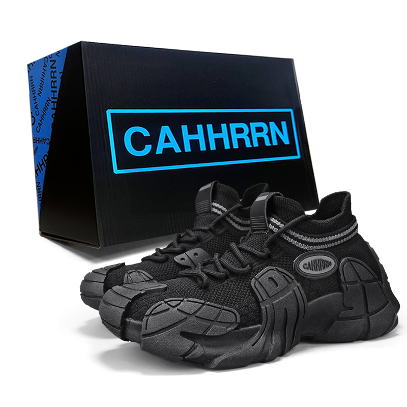 CAHHRRN Мужские противоскользящие кэжуал кроссовки мид-топ черные, цвет Black
CAHHRRN Мужские противоскользящие кэжуал кроссовки мид-топ черные, цвет Black