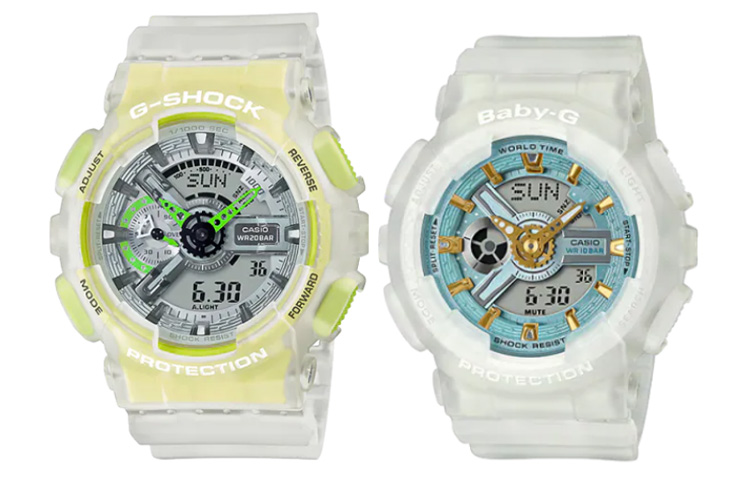 CASIO Часы G-Shock BABY-G GA-110LS-7AJF+BA-110SC-7AJF Blue Watch 
CASIO Часы G-Shock BABY-G GA-110LS-7AJF+BA-110SC-7AJF Blue Watch