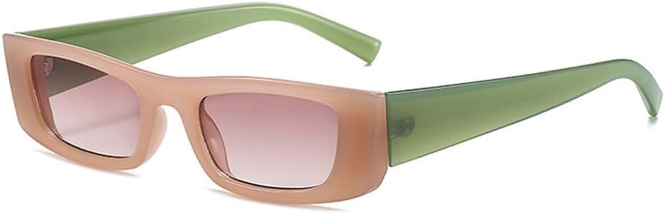 Ретро маленькие прямоугольные солнцезащитные очки-гелевые очка для женщин с градиентным переходом цвета, защита от УФ-излучения UV400, модные сине-желтые солнцезащитные очки HYYZZC, Jelly Tea Green Tea
Ретро маленькие прямоугольные солнцезащитные очки-гелевые очка для женщин с градиентным переходом цвета, защита от УФ-излучения UV400, модные сине-желтые солнцезащитные очки HYYZZC, Jelly Tea Green Tea