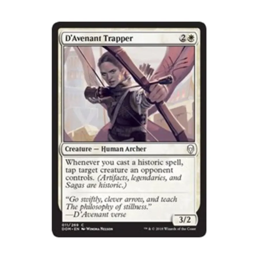 CCG Д'Авенант Траппер (C) (Рольга), MTG - Dominaria
CCG Д'Авенант Траппер (C) (Рольга), MTG - Dominaria