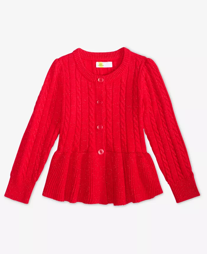 Детская пижама для девочек 2T-4T с пеплумом и длинными рукавами Epic Threads, красный
Детская пижама для девочек 2T-4T с пеплумом и длинными рукавами Epic Threads, красный