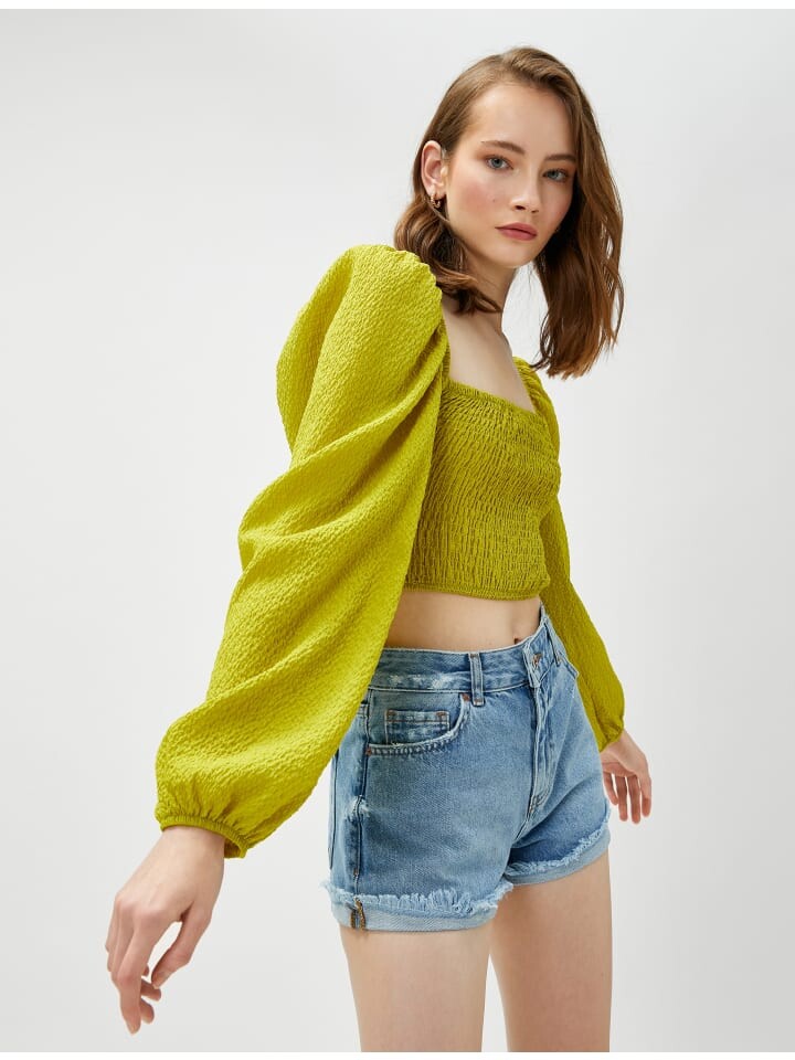 Блуза KOTON, зеленый
Блуза KOTON, зеленый