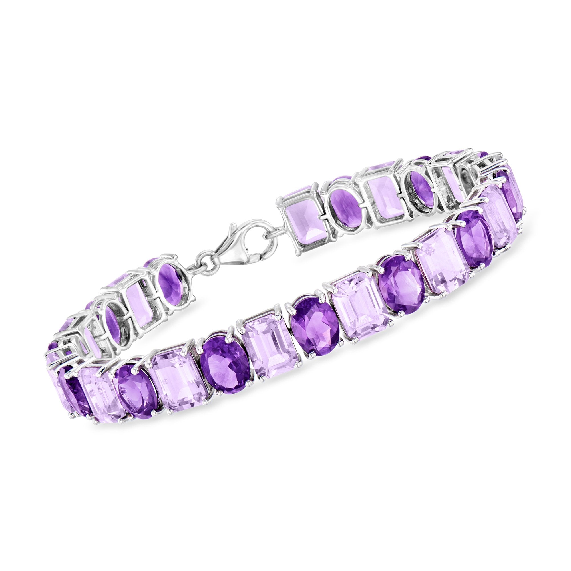 Браслет Ross-Simons Tonal Amethyst из стерлингового серебра Ross-Simons, 7 In
Браслет Ross-Simons Tonal Amethyst из стерлингового серебра Ross-Simons, 7 In