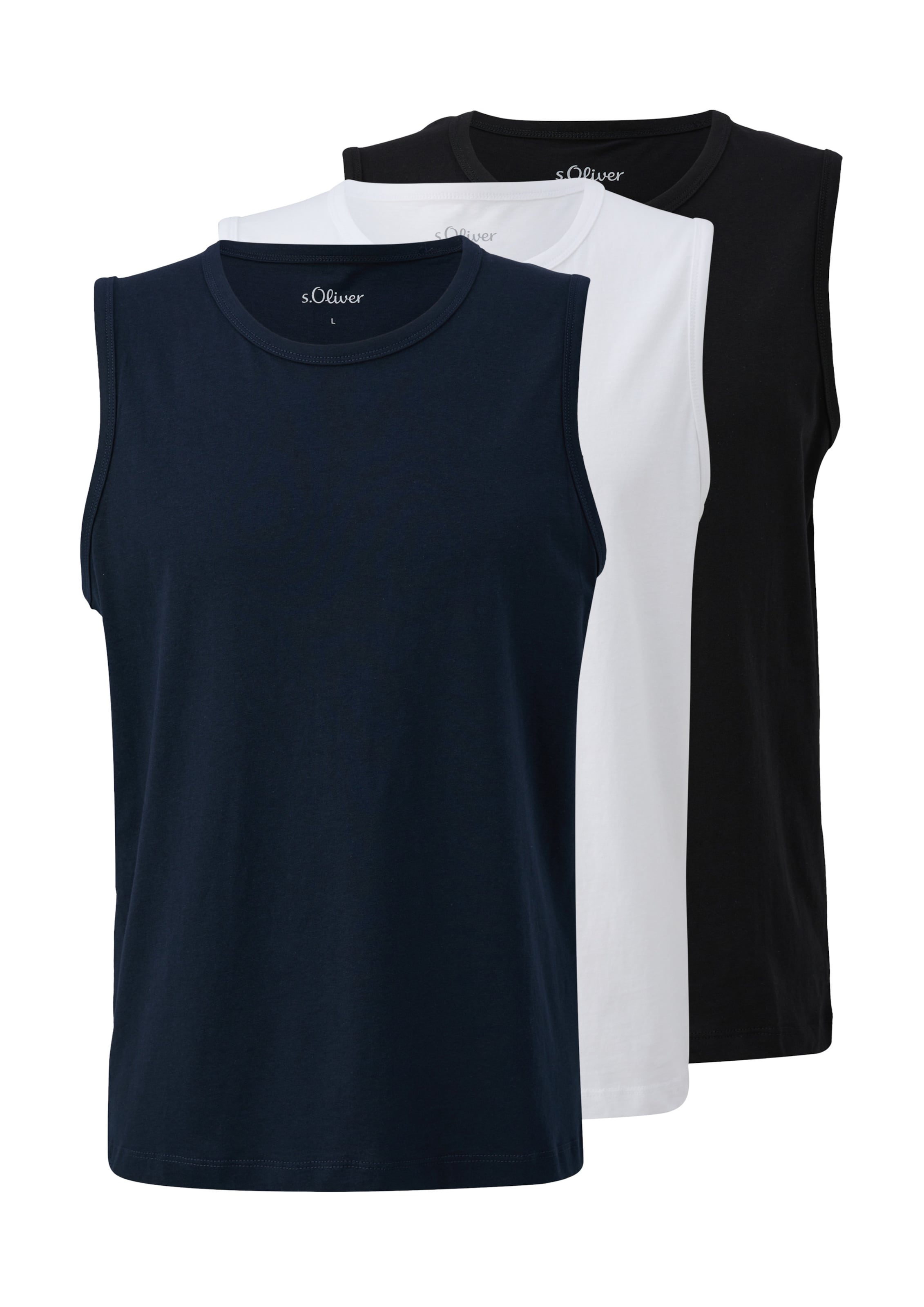 s.Oliver Футболка в черном цвете
s.Oliver Футболка в черном цвете