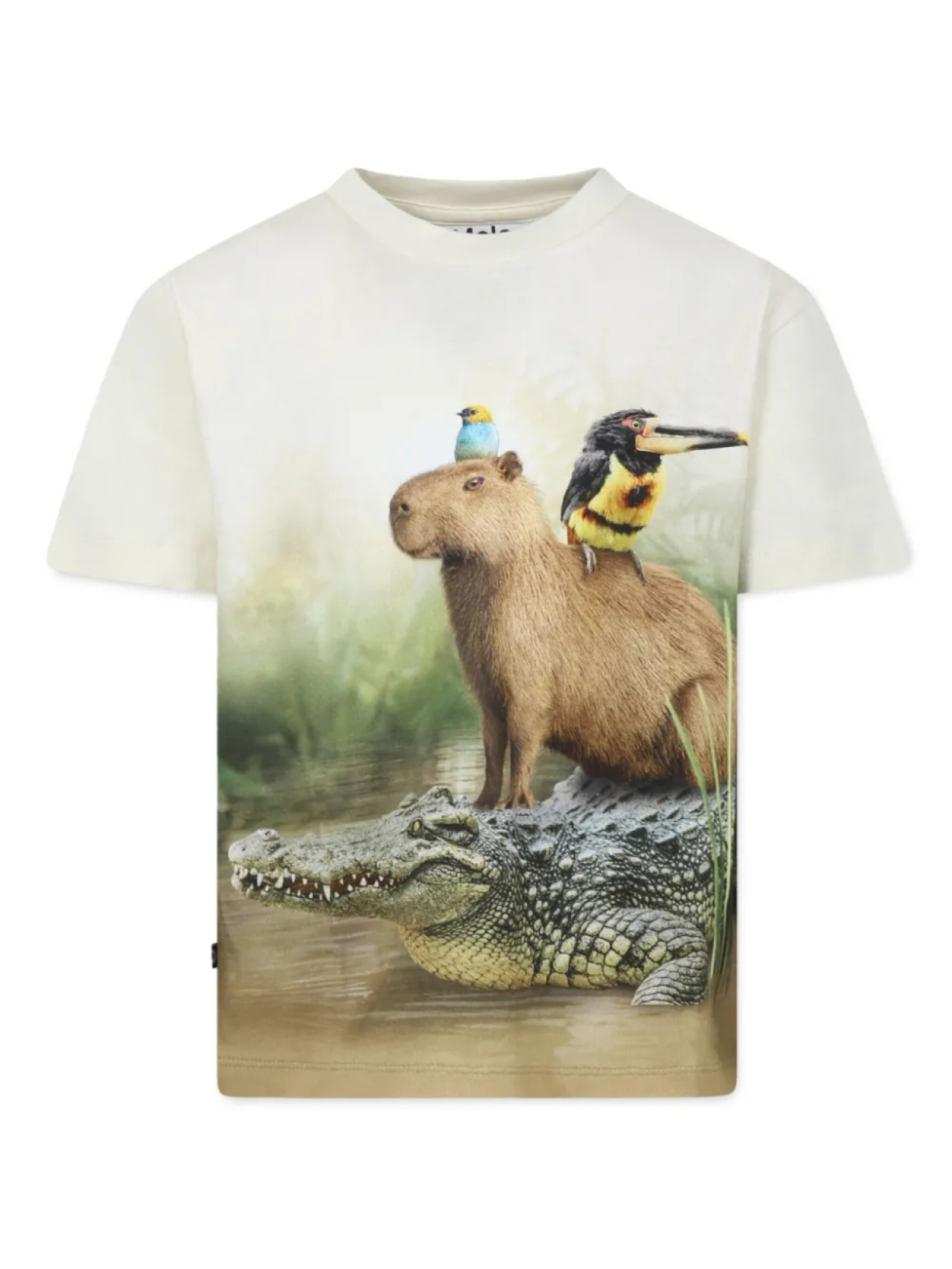 Футболка с принтом Molo по всей поверхности, белый
Футболка с принтом Molo по всей поверхности, белый