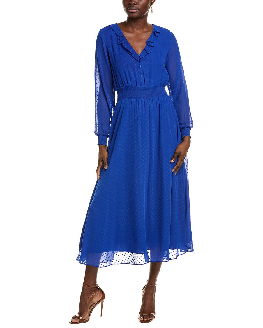 Nanette Lepore Madeline Clip Dot Платье миди Nanette Nanette Lepore, синий
Nanette Lepore Madeline Clip Dot Платье миди Nanette Nanette Lepore, синий