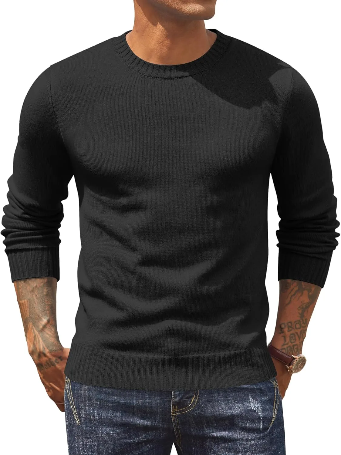 COOFANDY мужской свитер-пуловер с длинным рукавом
COOFANDY мужской свитер-пуловер с длинным рукавом