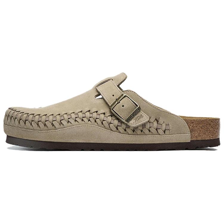 Kith X Boston Braided 'Taupe' Birkenstock, Taupe
Kith X Boston Braided 'Taupe' Birkenstock, Taupe