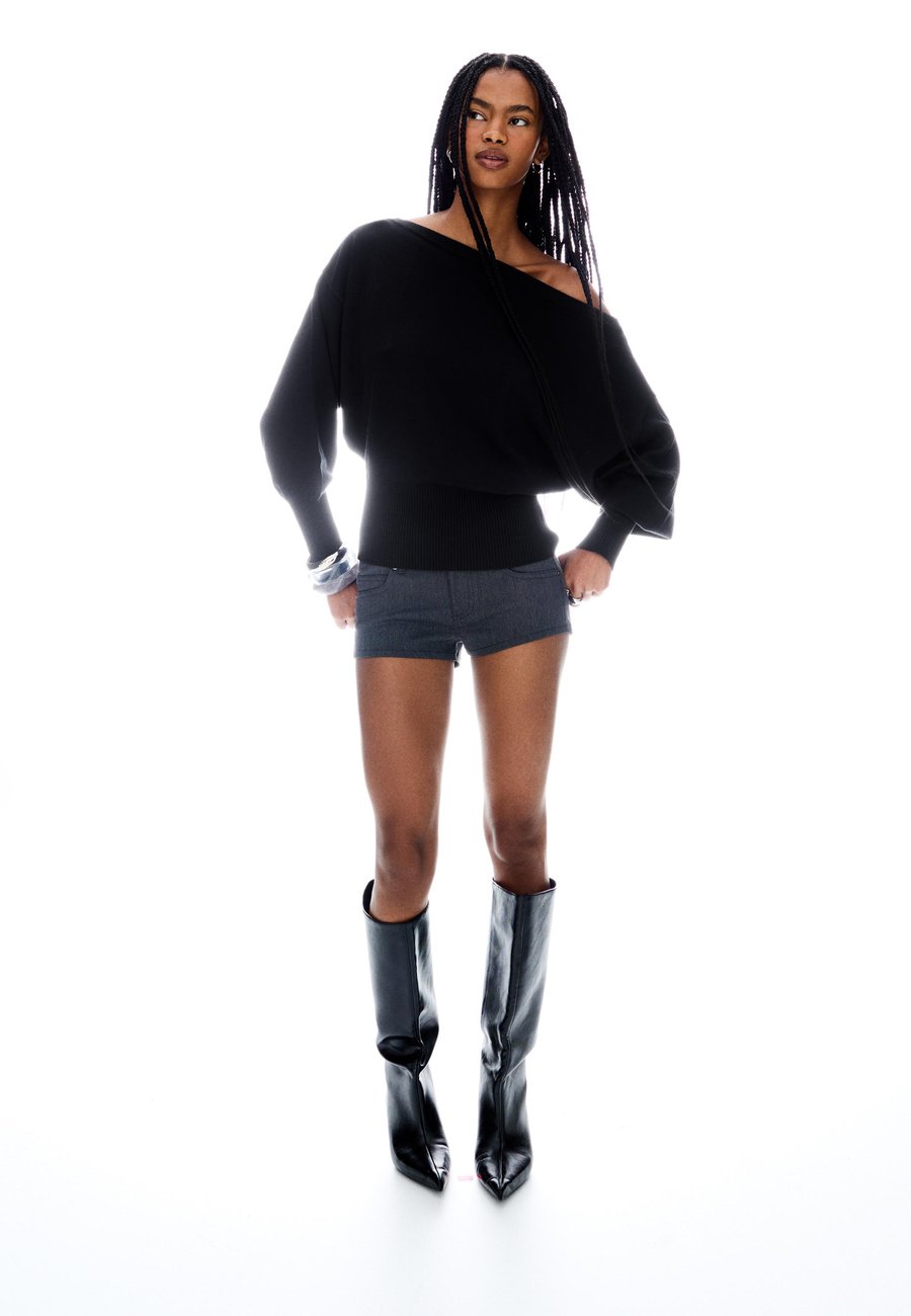 Джемпер Bershka Jumper, Black
Джемпер Bershka Jumper, Black