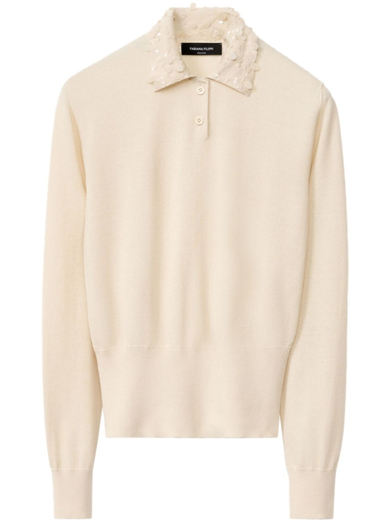 Fabiana Filippi рубашка поло тонкой вязки, нейтральный цвет
Fabiana Filippi рубашка поло тонкой вязки, нейтральный цвет