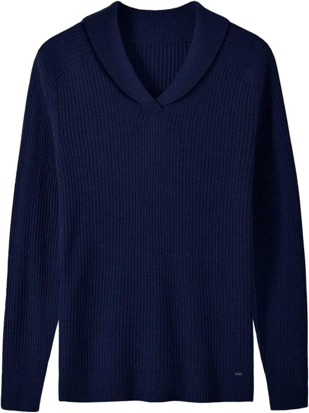 Мужской свитер с воротником шаль Slim Fit Casual Cable Knit ZHILI
Мужской свитер с воротником шаль Slim Fit Casual Cable Knit ZHILI