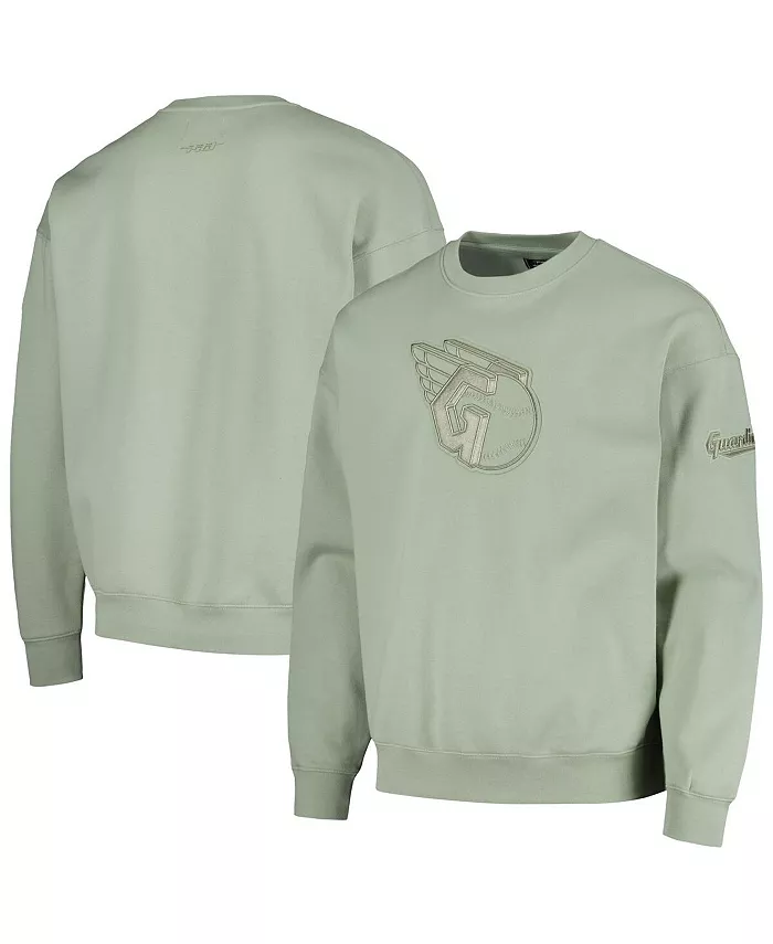 Мужской зеленый свитшот Cleveland Guardians с оверсайз и нейтральным принтом Pro Standard
Мужской зеленый свитшот Cleveland Guardians с оверсайз и нейтральным принтом Pro Standard