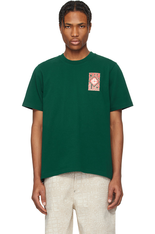 Готическая футболка с логотипом Casablanca, зеленый
Готическая футболка с логотипом Casablanca, зеленый