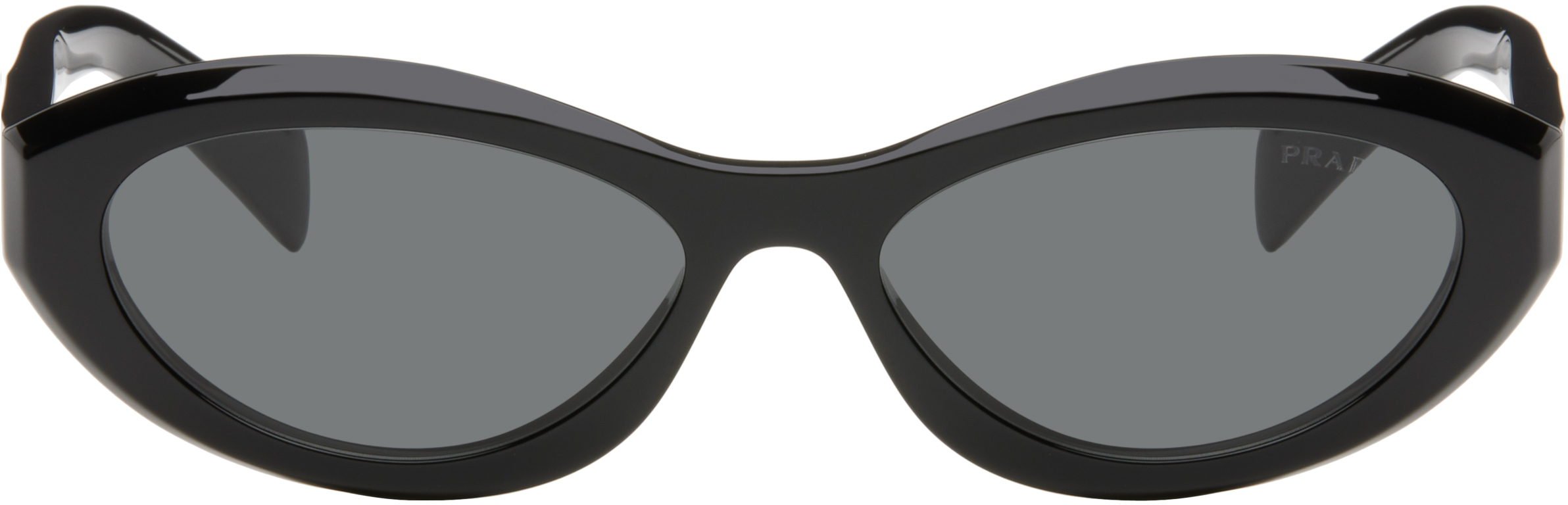 Черные солнцезащитные очки Symbole Prada Eyewear, Slate gray lenses/Black
Черные солнцезащитные очки Symbole Prada Eyewear, Slate gray lenses/Black