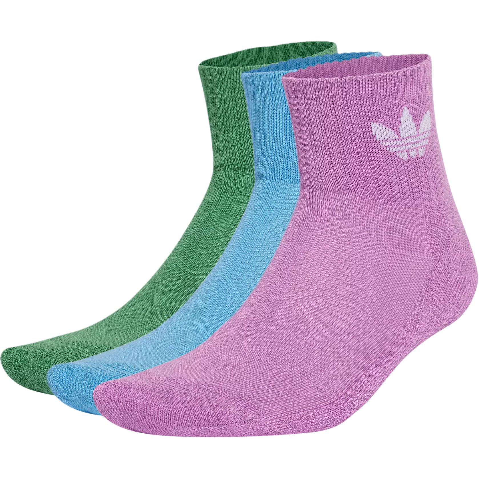 Носки MID ANKLE SOCKS Adidas Originals, 3 пары (фиолетовый/зеленый/голубой)
Носки MID ANKLE SOCKS Adidas Originals, 3 пары (фиолетовый/зеленый/голубой)