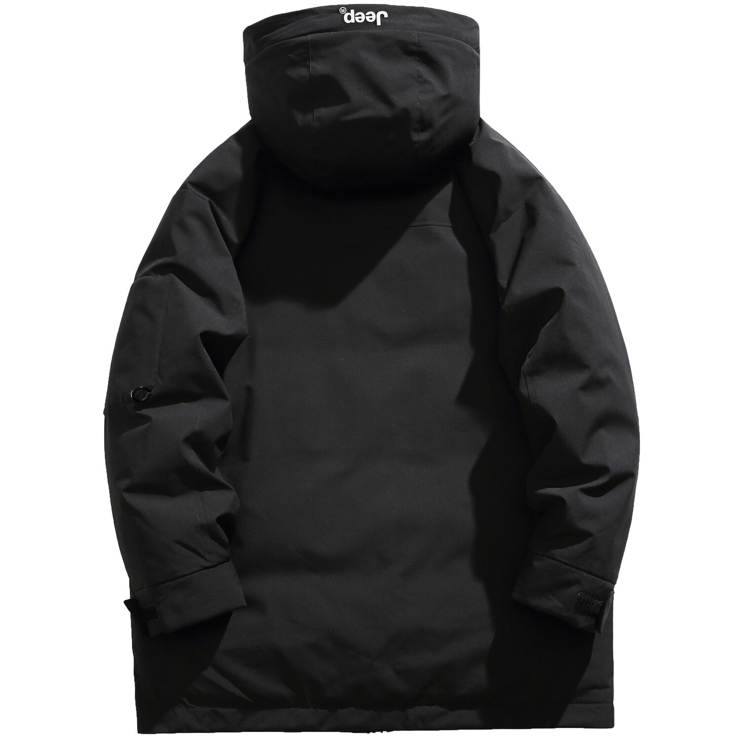 Пуховик унисекс Jeep, белый 
Пуховик унисекс Jeep, белый