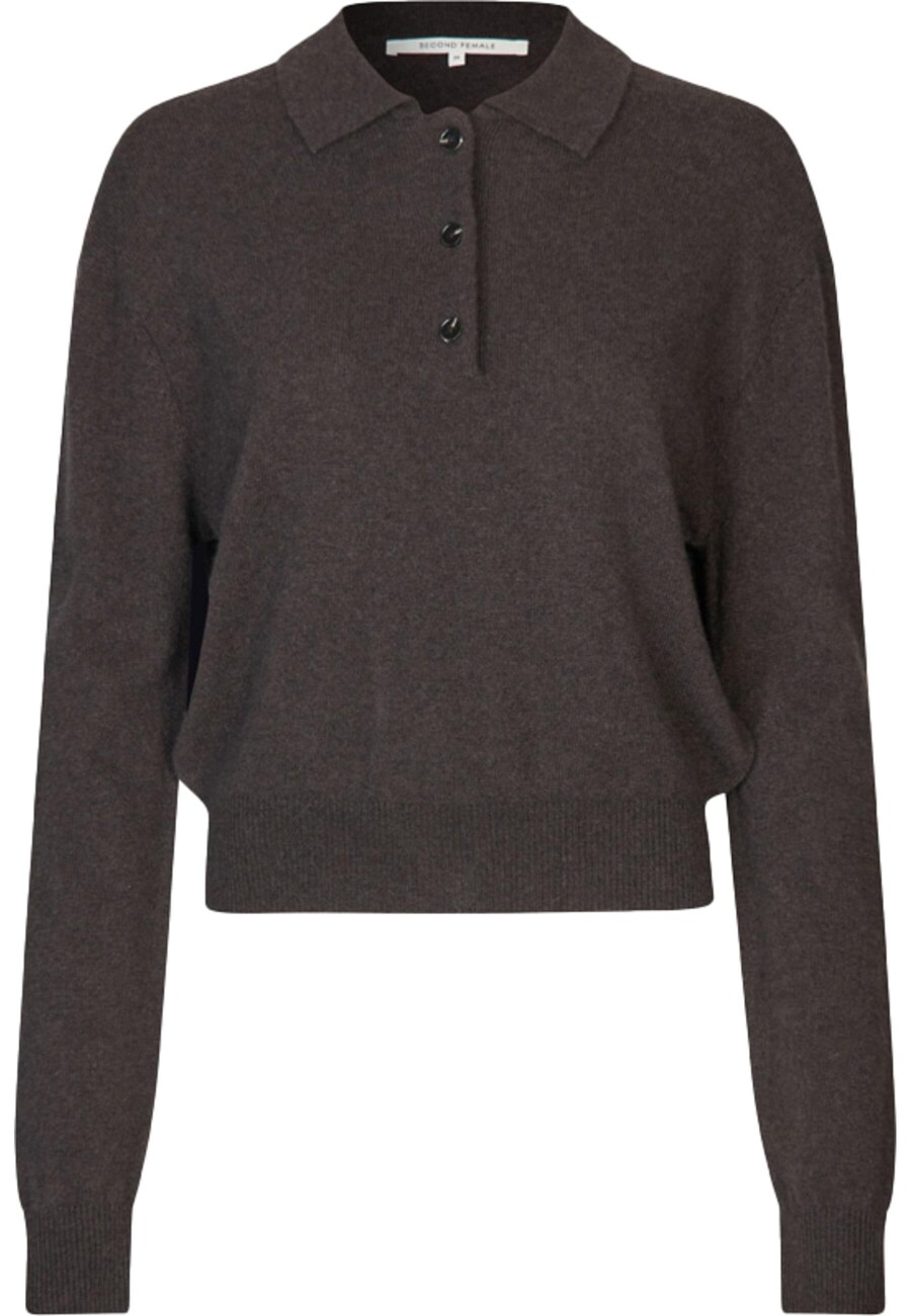 Свитер SECOND FEMALE Vilena, коричневый
Свитер SECOND FEMALE Vilena, коричневый