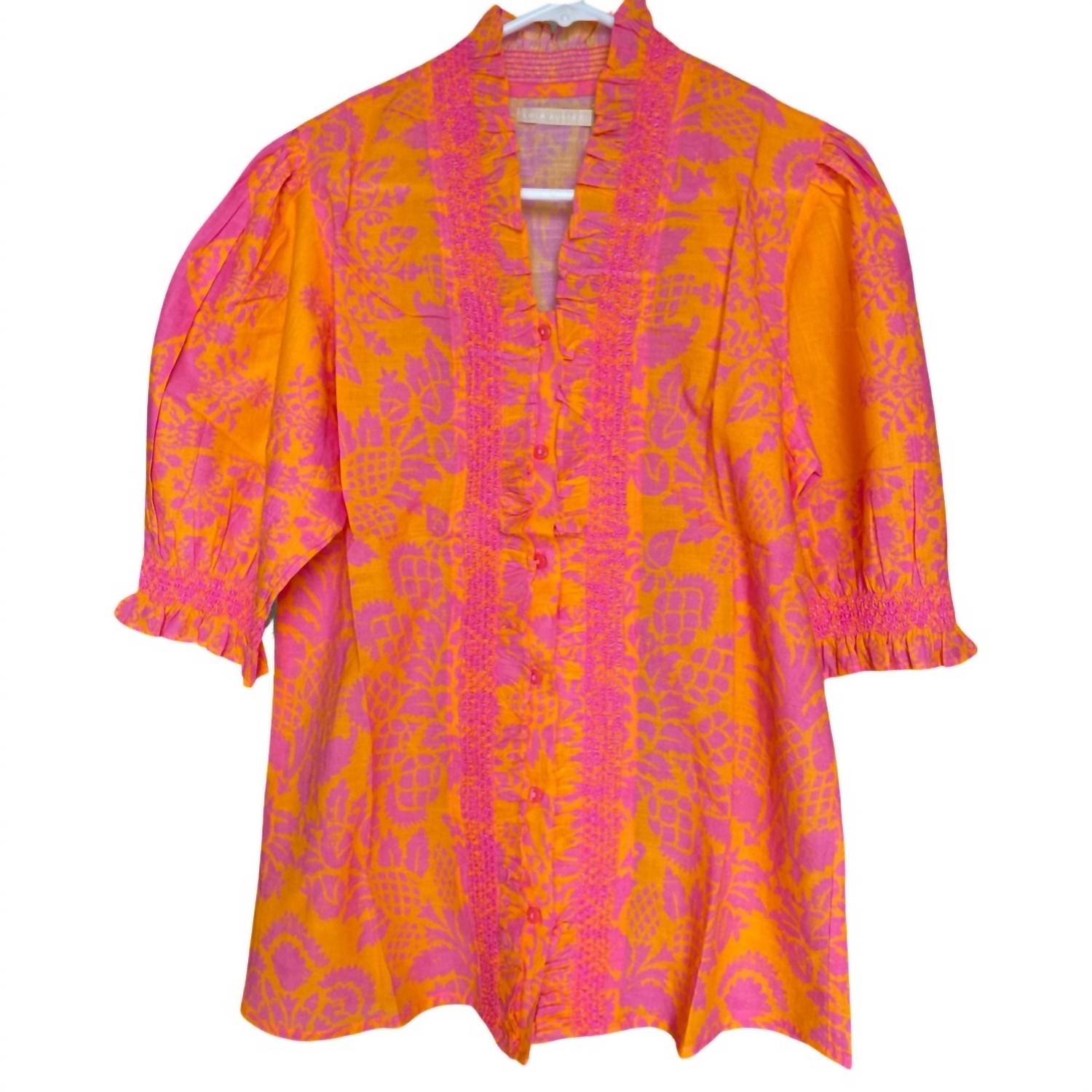 Рубашка Ocean в цвете ананас LOLA AUSTRALIA, цвет pineapple
Рубашка Ocean в цвете ананас LOLA AUSTRALIA, цвет pineapple