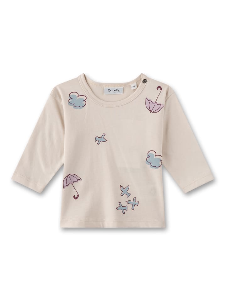 Рубашка с длинными рукавами бежевого цвета Sanetta
Рубашка с длинными рукавами бежевого цвета Sanetta