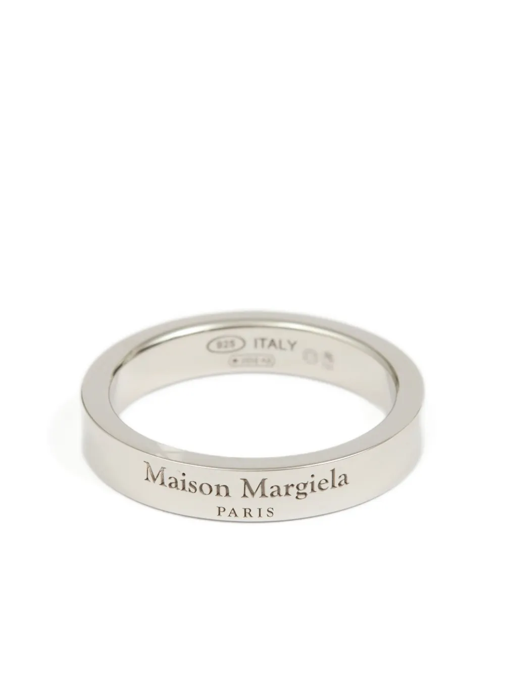 Кольцо с логотипом Maison Margiela, серебристый
Кольцо с логотипом Maison Margiela, серебристый