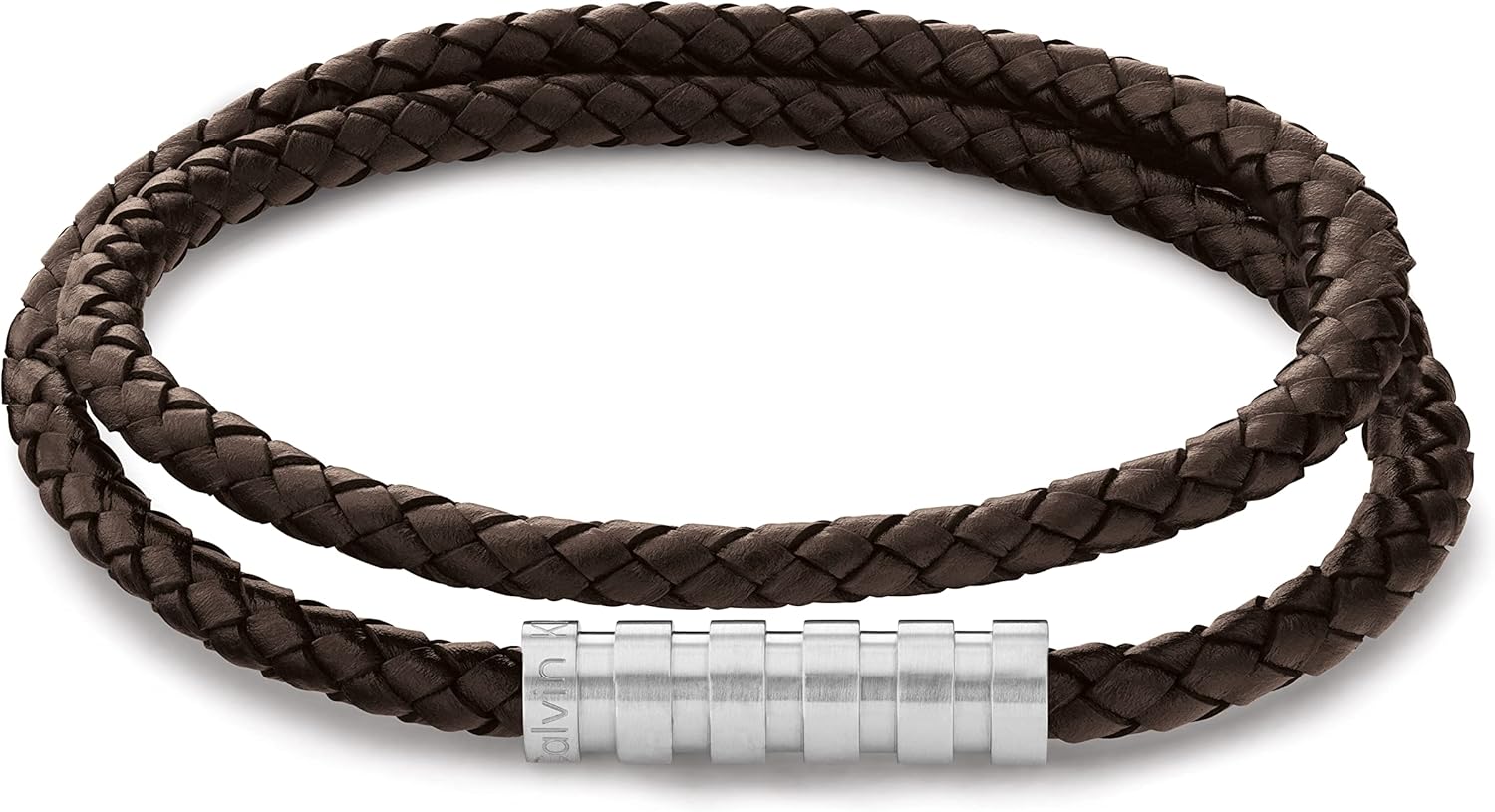 Мужской плетеный кожаный браслет Calvin Klein: архитектурный дизайн сочетается с современным стилем благодаря магнитной застежке., Brown
Мужской плетеный кожаный браслет Calvin Klein: архитектурный дизайн сочетается с современным стилем благодаря магнитной застежке., Brown