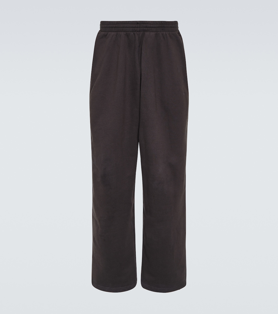 Мешковатые спортивные штаны из хлопкового флиса Balenciaga, Faded Black
Мешковатые спортивные штаны из хлопкового флиса Balenciaga, Faded Black