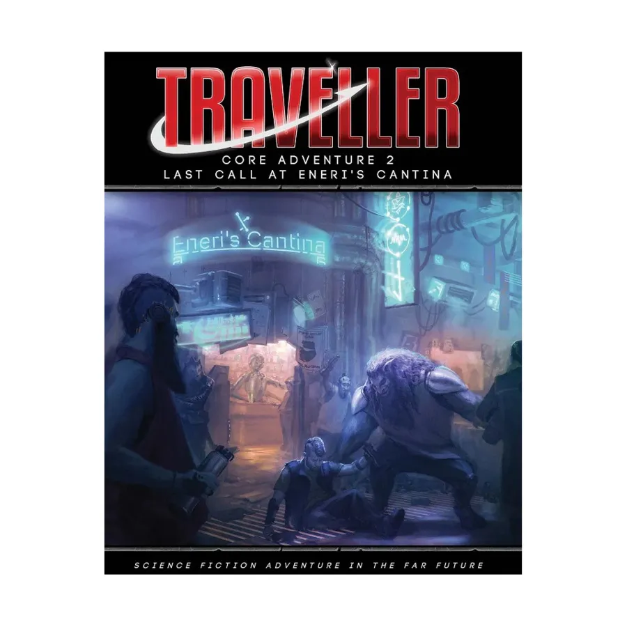 Deneb Adventure 2 - Last Call at Eneri's Cantina, Traveller (Mongoose 2nd Edition) - Adventures & Campaigns, мягкая обложка
Deneb Adventure 2 - Last Call at Eneri's Cantina, Traveller (Mongoose 2nd Edition) - Adventures & Campaigns, мягкая обложка