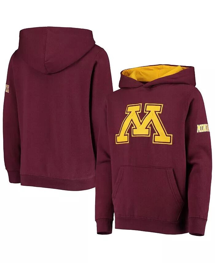 Пуловер с капюшоном и большим логотипом Big Boys Minnesota Golden Gophers Stadium Athletic
Пуловер с капюшоном и большим логотипом Big Boys Minnesota Golden Gophers Stadium Athletic